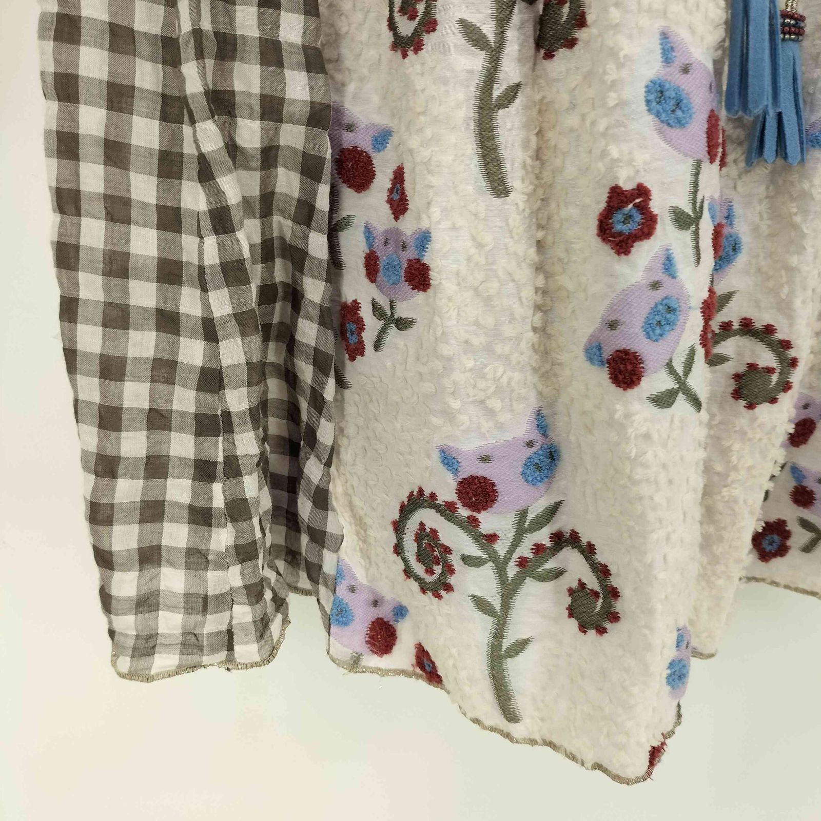 アルベロベロ OLLEBOREBLA 花柄 総柄 ワンピース シャツ ロング