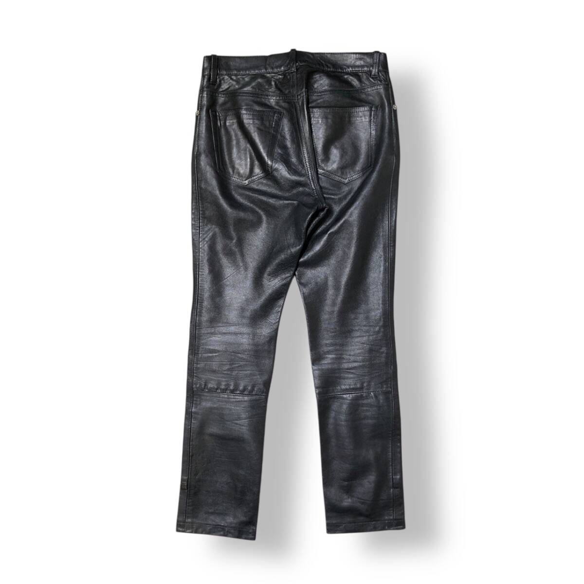 1998 HELMUT LANG lazer pants long pant レザーパンツ ロング