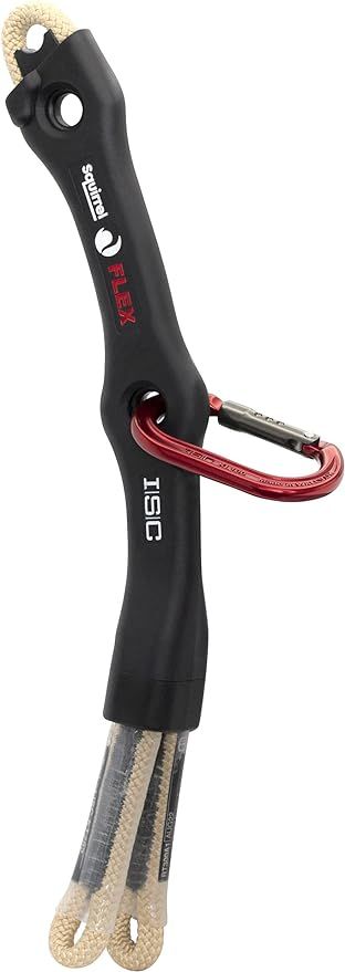 ISC Squirrel FLEX Tether Black テザー ロープレンチ ツリーケア アーボリスト ツリークライミング