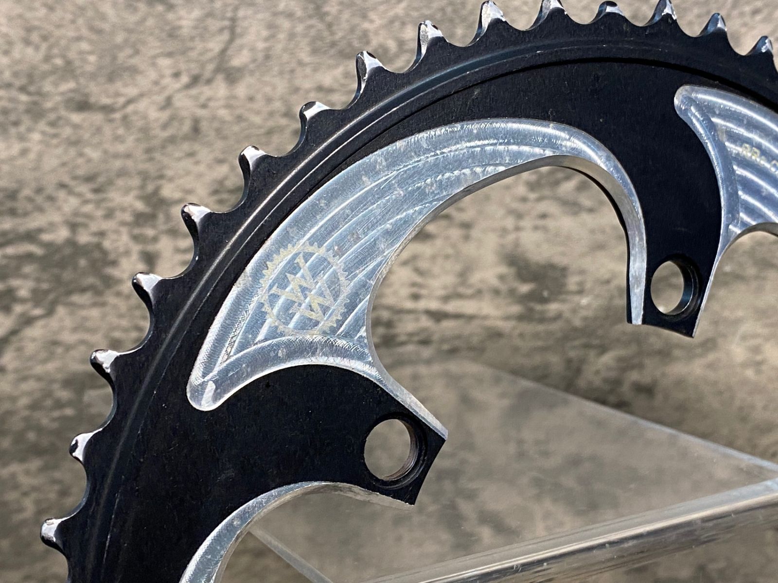 JI674 ウィックワークス wickwerks チェーンリング 52|36T 5H 110BCD