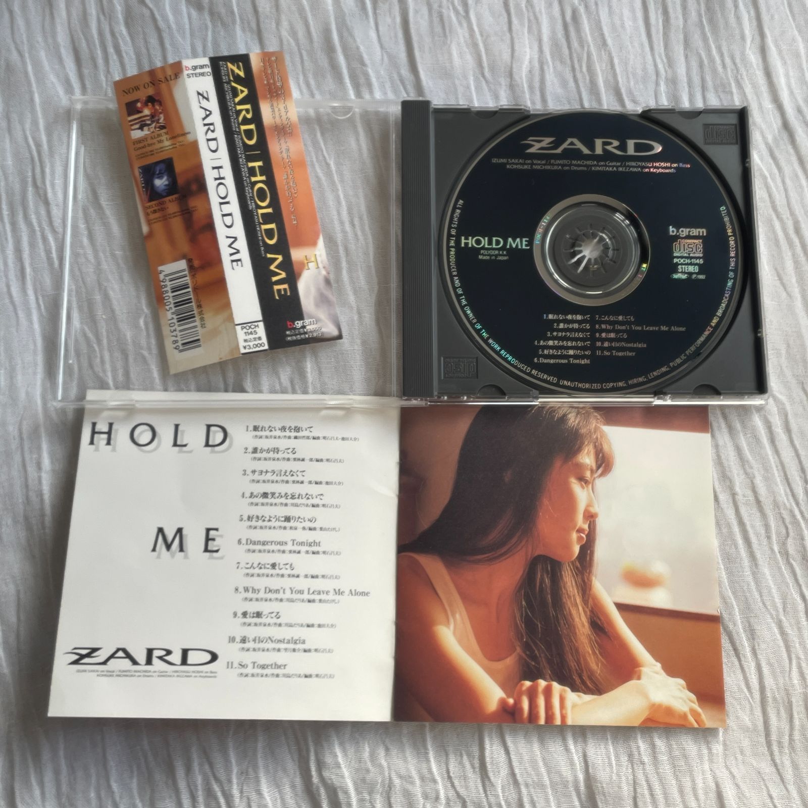 ZARD｜Hold Me（中古CD：帯付き）