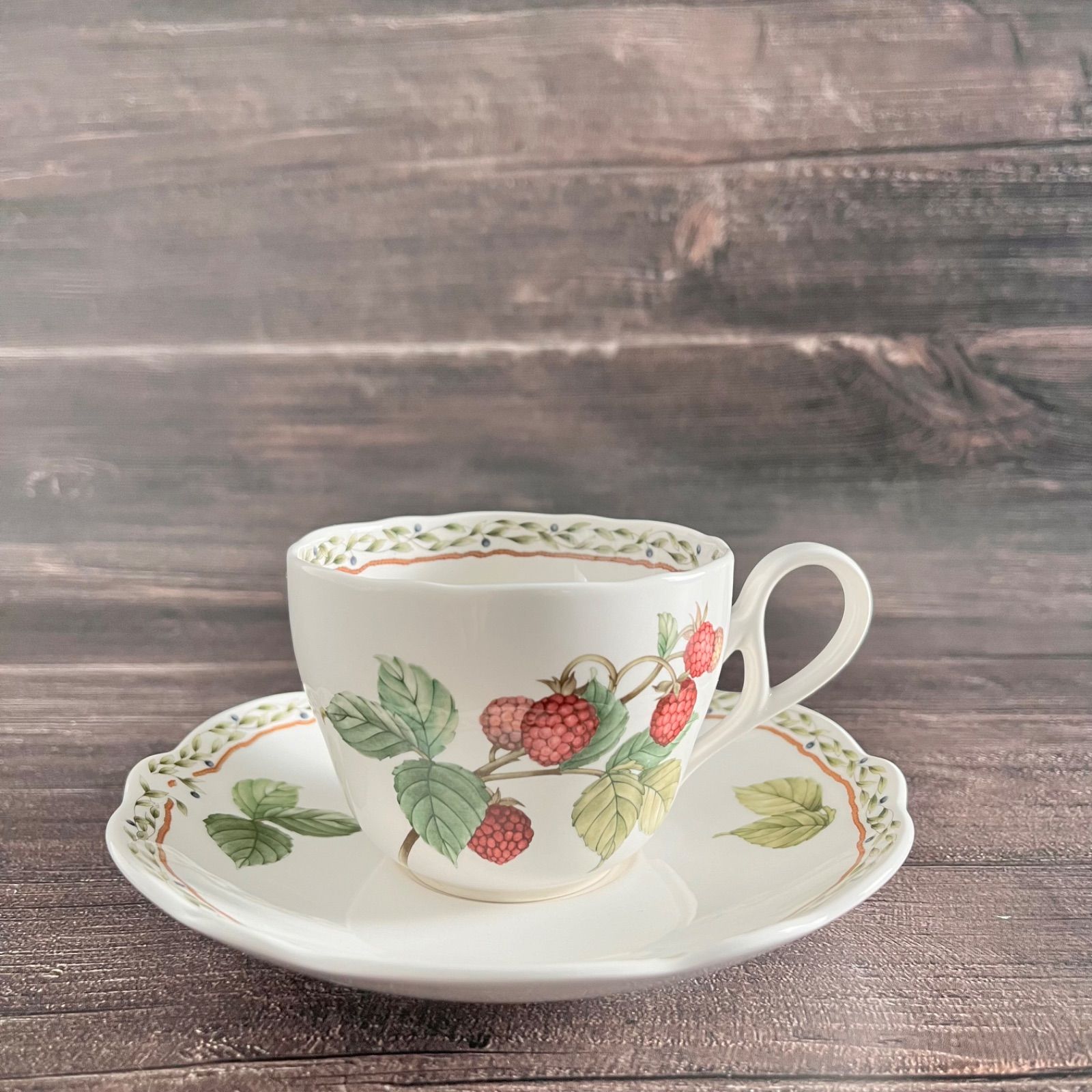 Noritake ノリタケ カップ＆ソーサー プレート18cm セット ROYAL ORCHARD ロイヤルオーチャード カップ底に薄汚れ有  ブランド食器 - メルカリ