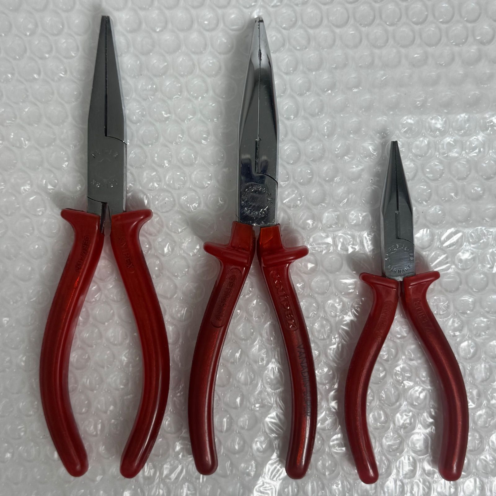 KNIPEX クニペックス ラジオペンチ 3本セット 160mm 200mm 220mm 精密工具 ドイツ製 工具セット