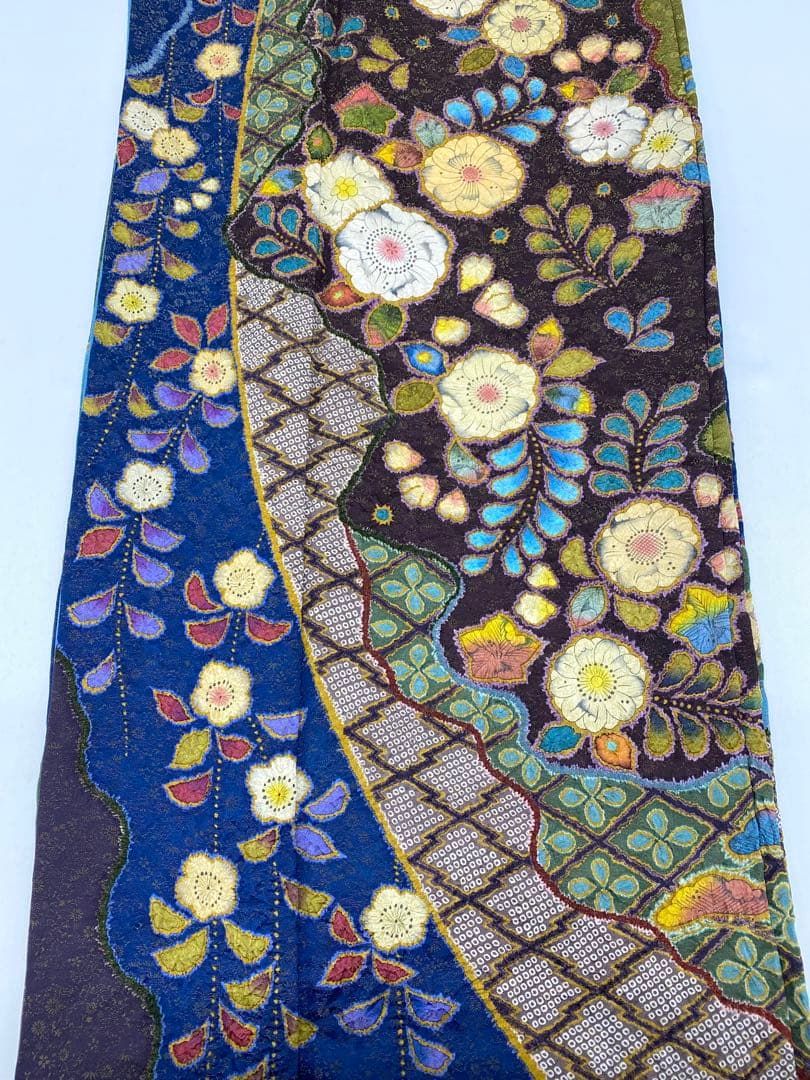 振袖 豪華 桐屋 翠山工房 辻ヶ花 金通し 絞り 身丈169cm - メルカリ