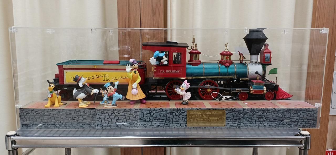 現状品 ディズニートレイン 完成品 ディズニートレインを作る TDL TDR ザ ウォルト ディズニー アシェット社 hachette