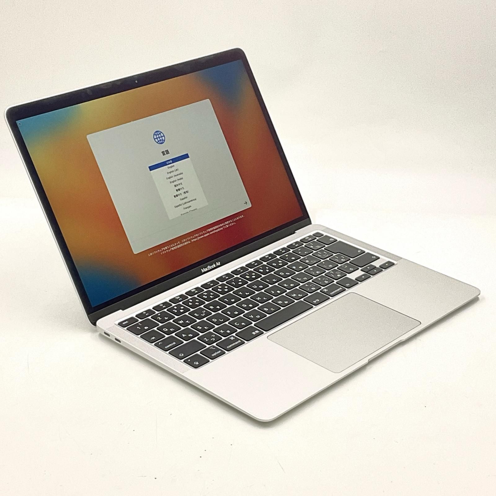 全額返金保証】【最速発送】Apple MacBook Air 13インチ 2020 /i3 /8GB /256GB /バッテリー95%  /駆動45時間【極美品・良品】 - メルカリ