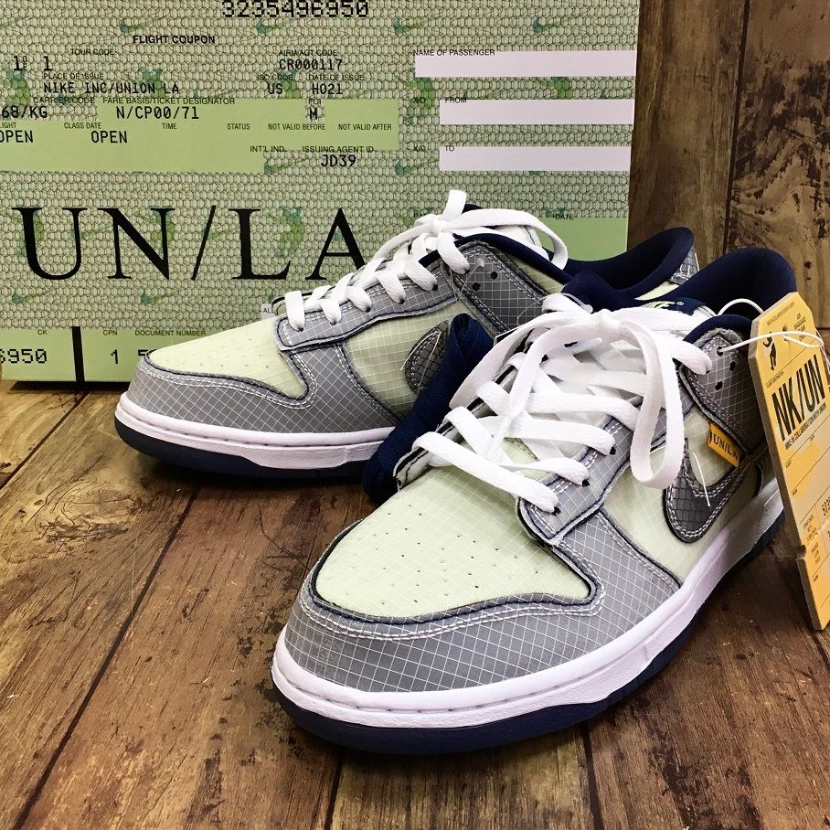 UNION Dunk lowユニオン ダンク ロー ピスタチオ 26.5㎝ - スニーカー