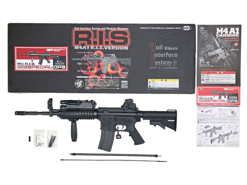 東京マルイ M4A1 R.I.S. ops コルト M4A1 リスバージョン - 電動ガン スタンダードタイプ