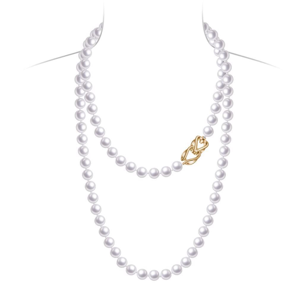 数量限定】[FH.bird] ロングネックレス レディース パール