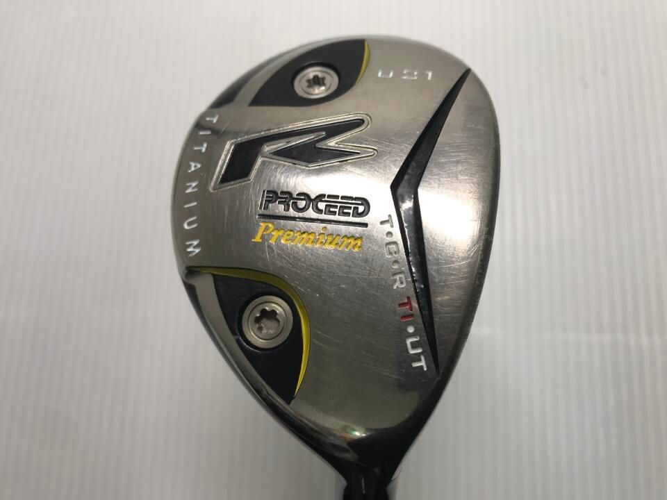 PROCEED TOUR CONQUEST R TI UT Premium 21 S ツアーAD DI-75HYBRID ユーティリティ ジャスティック 最短