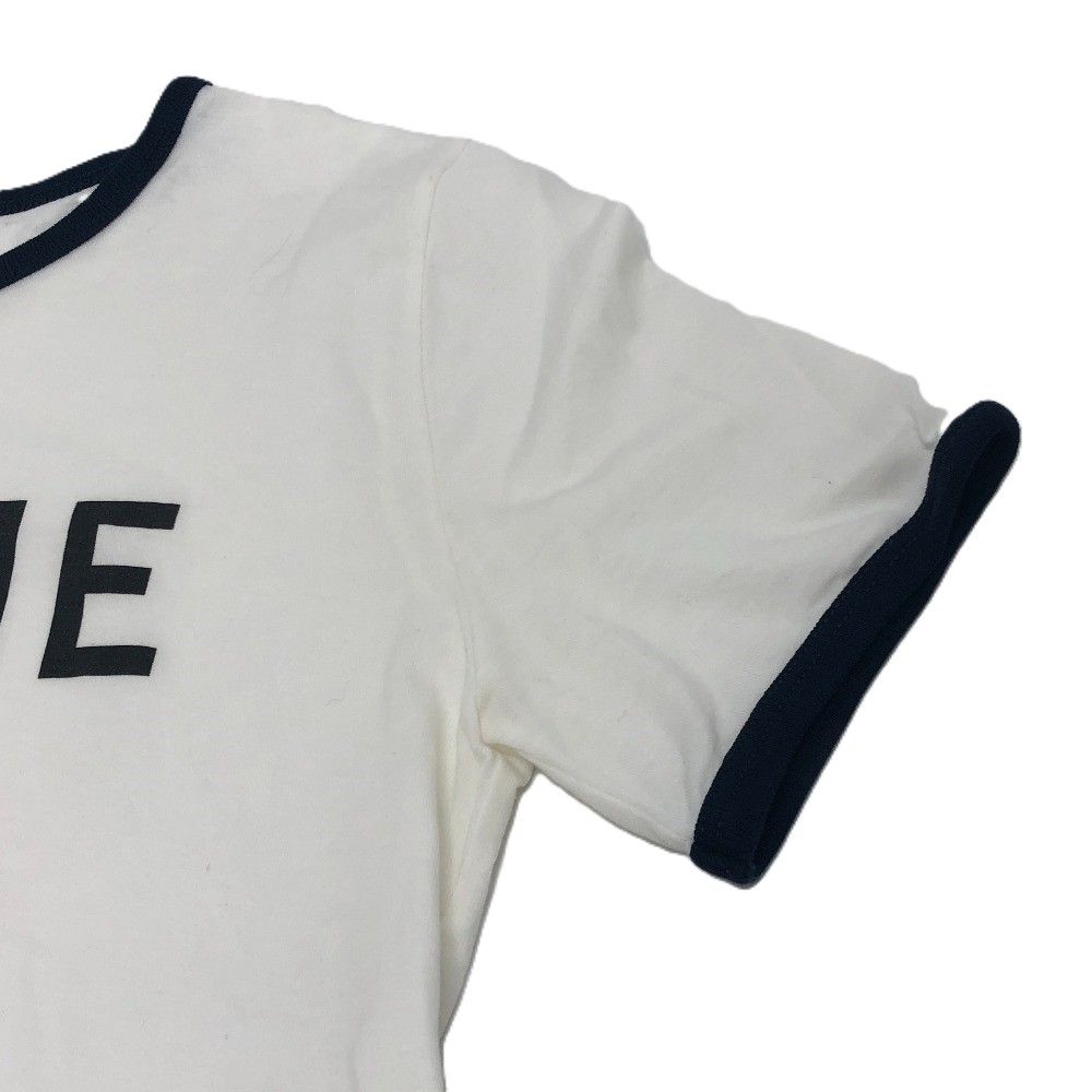 CELINE セリーヌ 半袖Tシャツ ロゴ トリオンフ コットン ホワイト