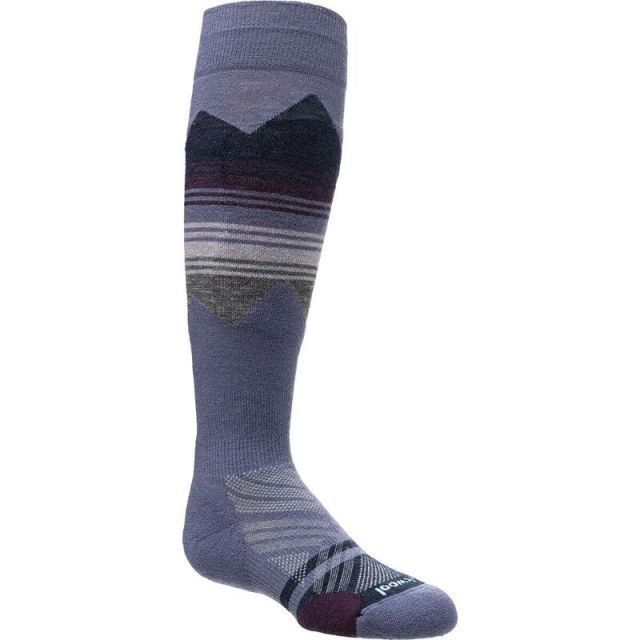送料無料 スマートウール レディース 靴下 アンダーウェア Ski Targeted Cushion Pattern OTC Sock - Women s Nightfall Blue
