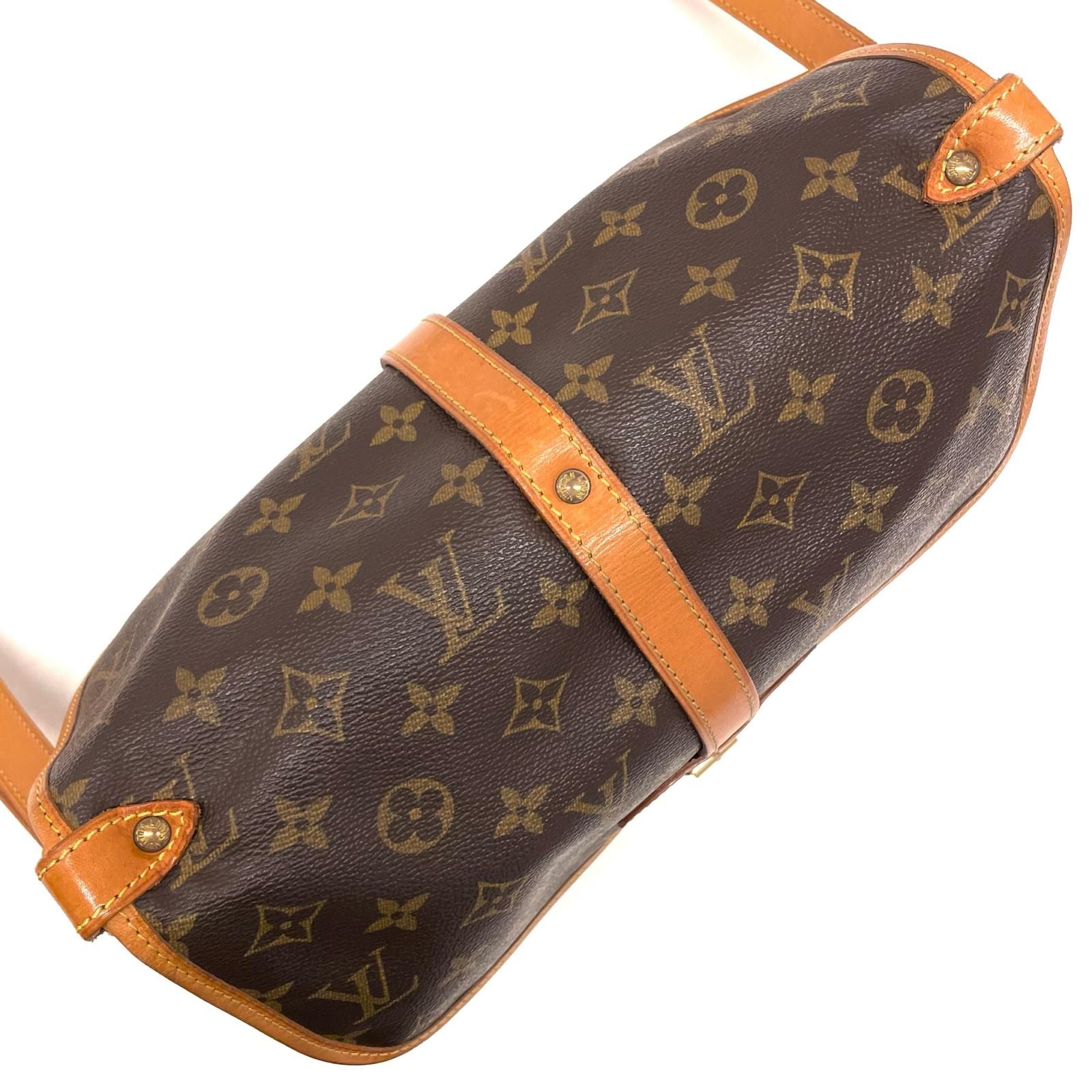 【中古】LOUIS VUITTON | ルイ・ヴィトン ソミュール30　ショルダーバッグ M42256　ブラウン【尾張小牧店】 ルイ ヴィトン モノグラム ソミュール 30 ブラウン M42256 モノグラム