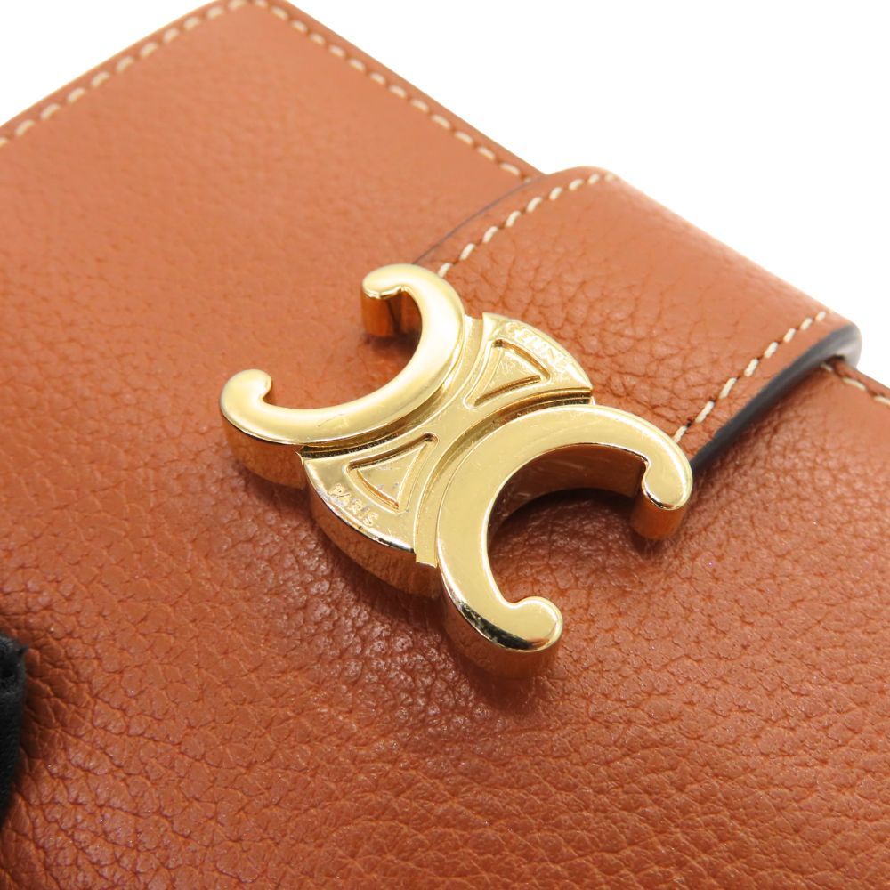 在庫1点★大特価★CELINE★3つ折り財布★高級セレブ★日本未展開 セリーヌ CELINE CELINE 三つ折り財布 Fine Strap Wallet