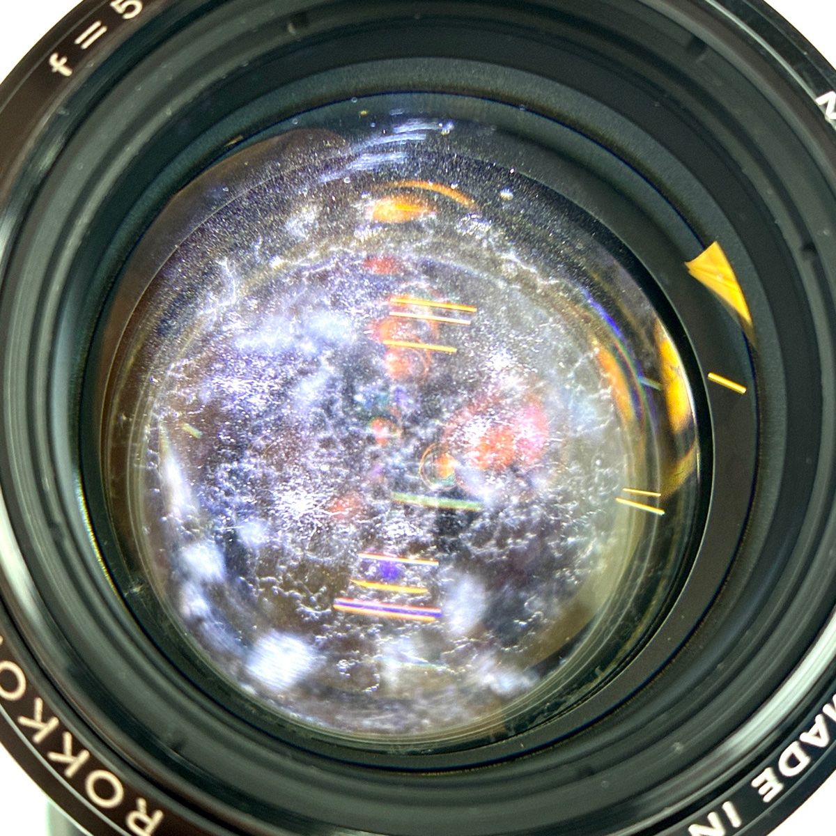 ミノルタ MINOLTA MC ROKKOR-PG 58mm F1.2 一眼カメラ用レンズ