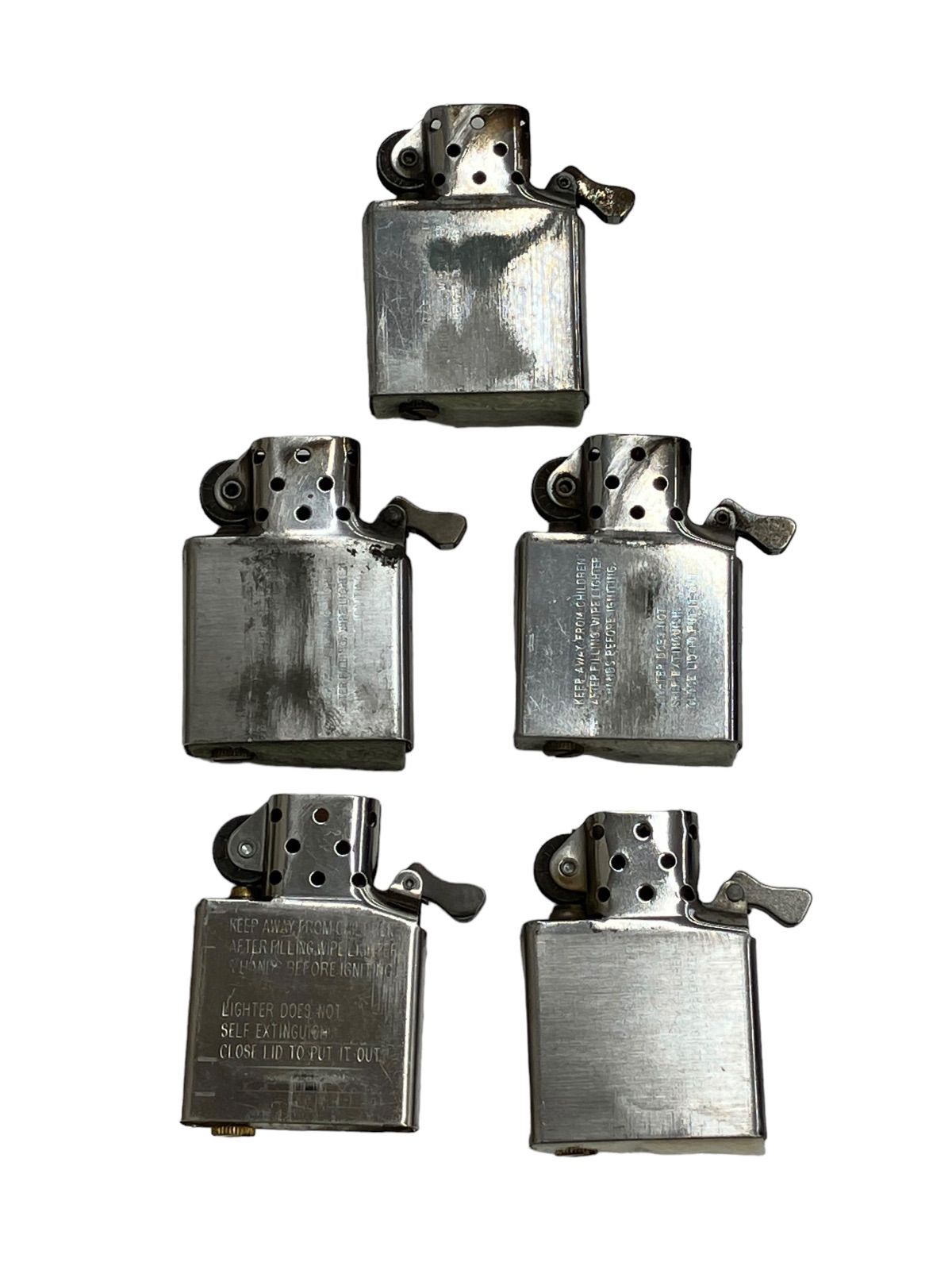 170590 ZIPPO ジッポー 6個まとめ売り まとめ商品 ☆動作未確認☆ 仕上り