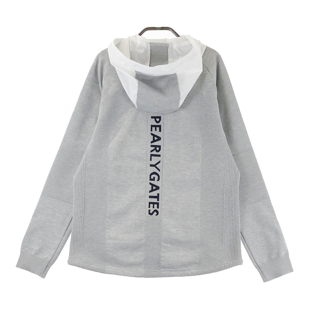 PEARLY GATES レディース1 ジップアップセーター カシミア25%