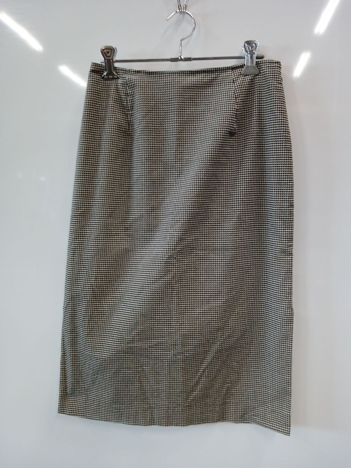 c h i k a様　コムサデモード COMM CA DU MODE ドレス M c237○COMME CA DU MODE○コムサデモード○千鳥柄○Aライン
