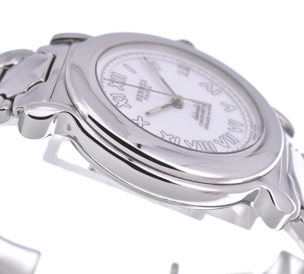 エルメス HERMES KP1.710 ケプラー 自動巻き メンズ良品 D#121847