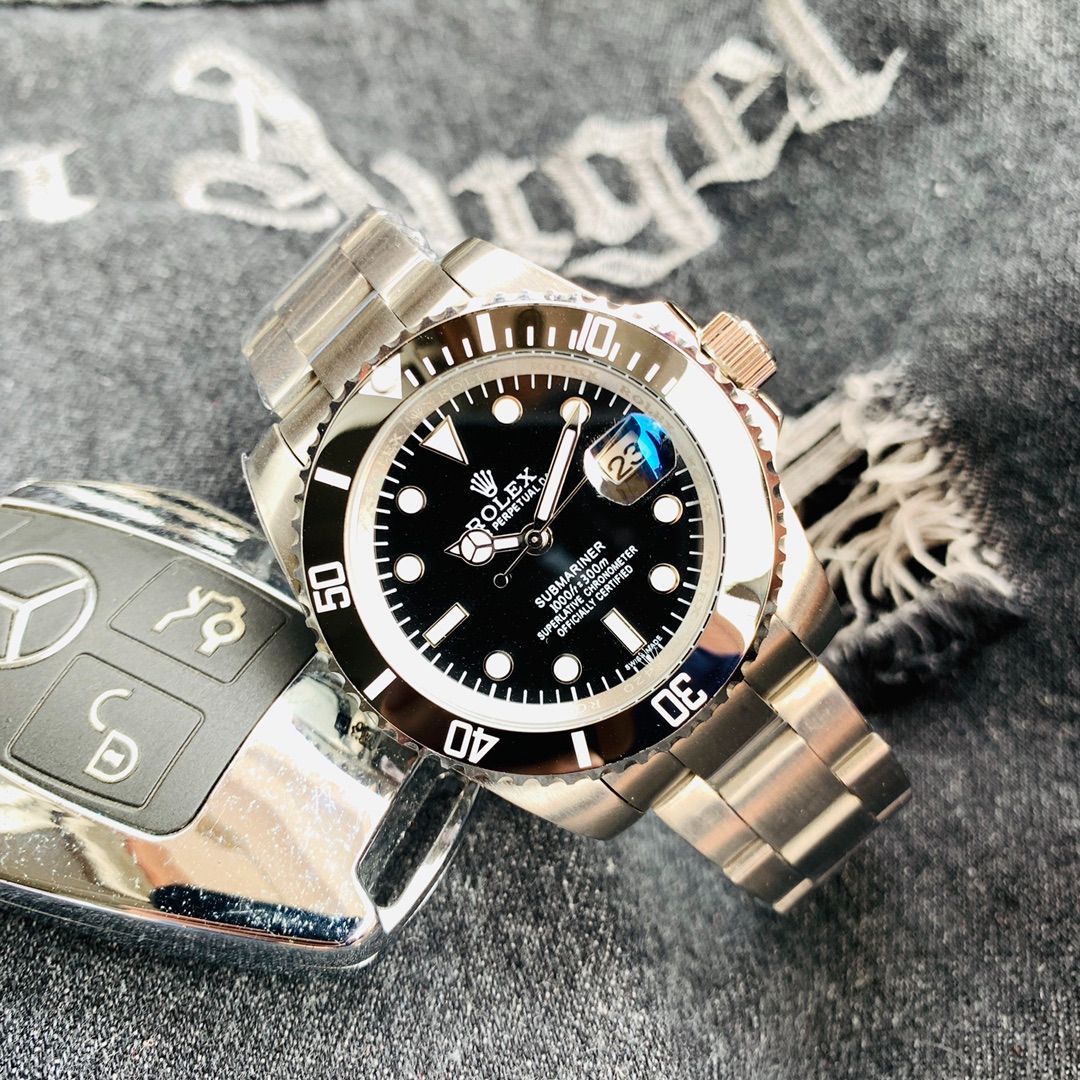 今日 ROLEX 3 針ウォーターグ HOST 潜水シリーズ セラミックベゼル メンズ腕時計