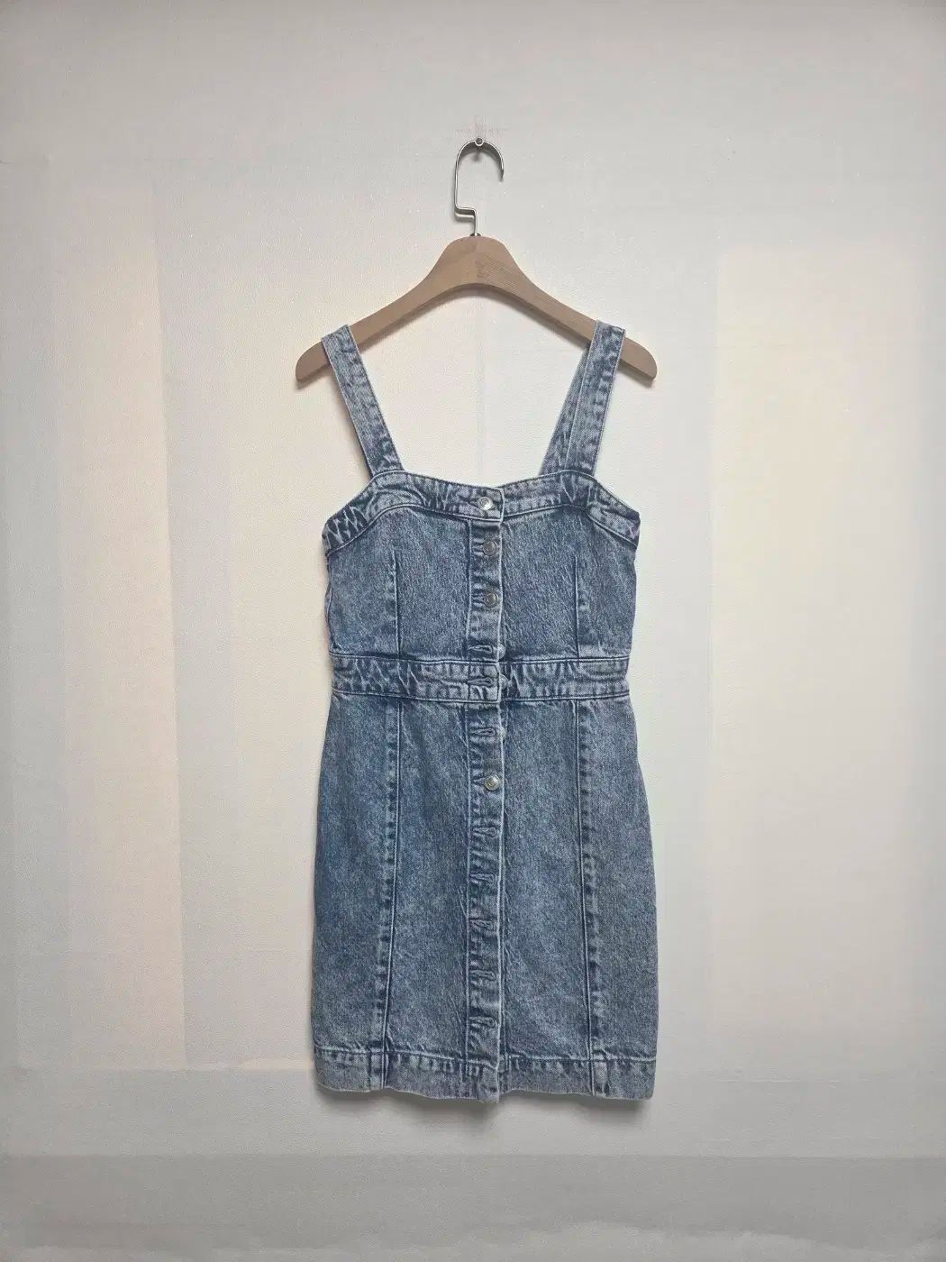 ALLSAINTS オールセインツ エルシー デニム ミニ ワンピース ブルー XS