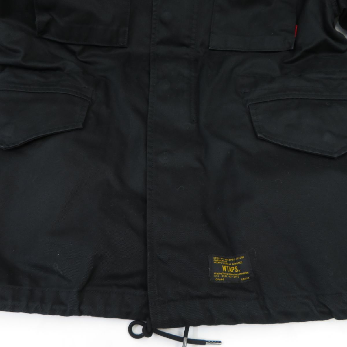 WTAPS ダブルタップス 17AW M-65 JACKET ライナー付き ミリタリー ジャケット 172GWDT-JKM02 X01サイズ ※中古  - メルカリ