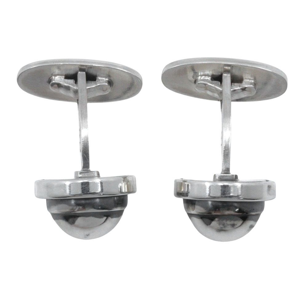 Georg Jensen ジョージジェンセン CTV シルバー925 メンズ カフス