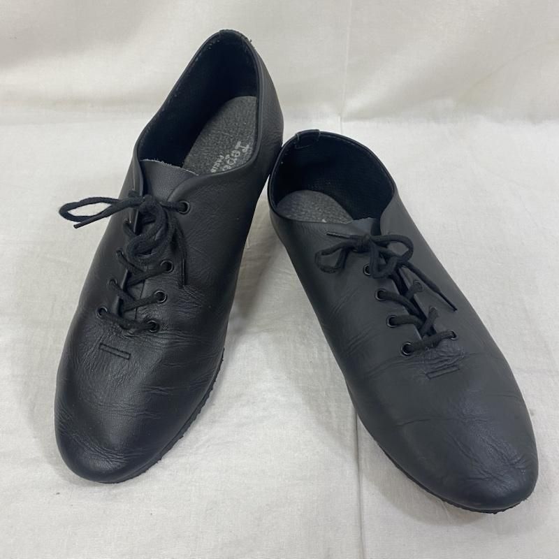 【美品】レペット 黒 ブラックレザー レースアップシューズ JAZZ 42 Repetto レペット repetto JAZZ ジャズシューズ （ブラック
