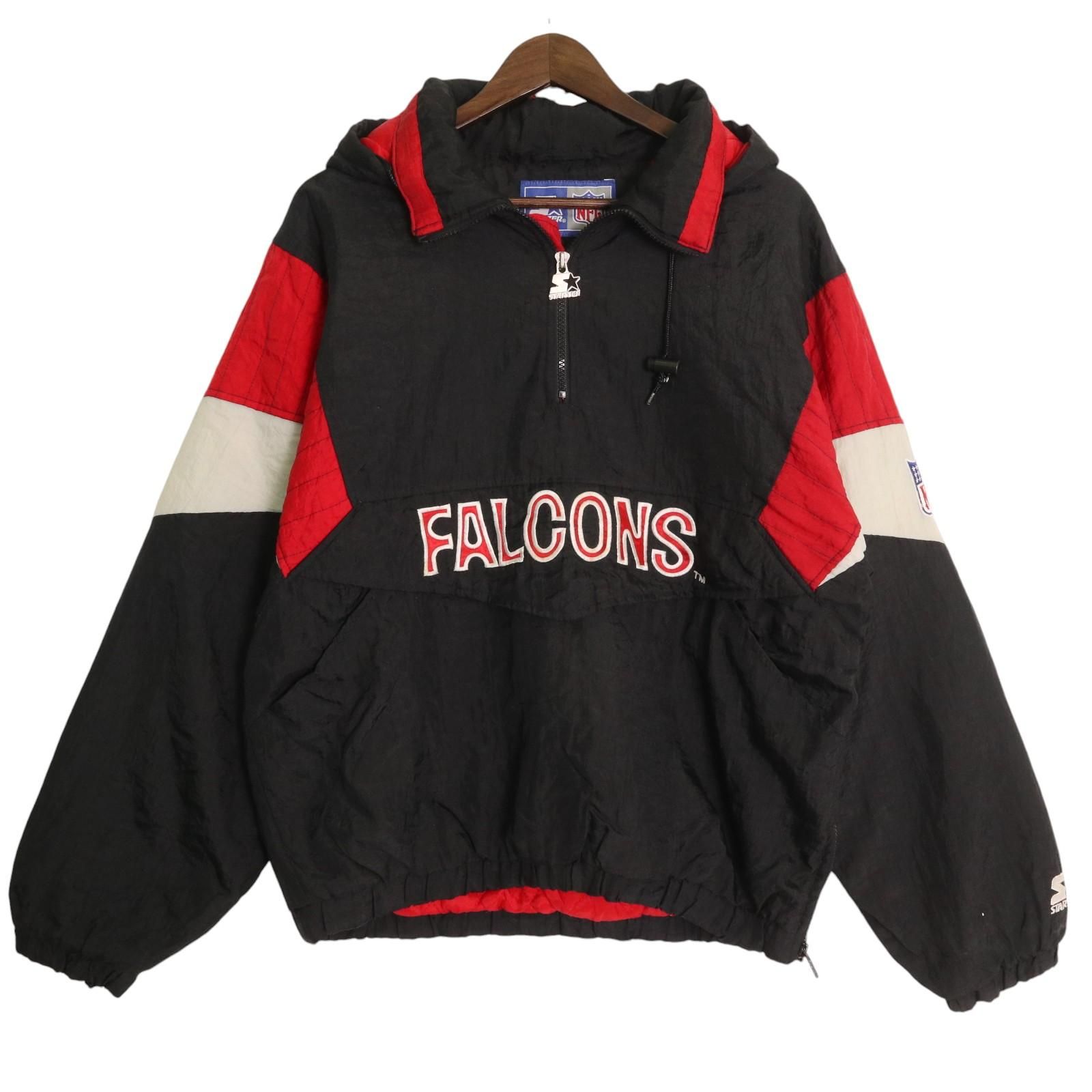 はじめ NFL アトランタファルコンズ フード付きジャンパー 古着 NFL ファルコンズ ジャケット - NFL | セレクション公式