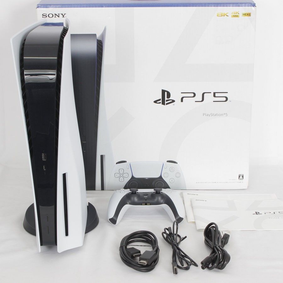 美品】SONY PlayStation5 CFI-1000A01 825GB ディスクドライブ搭載  