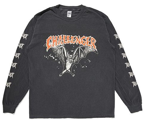 CHALLENGER チャレンジャー L/S BAT TEE ロングスリーブ バット Tシャツ CLG-TS 024-014