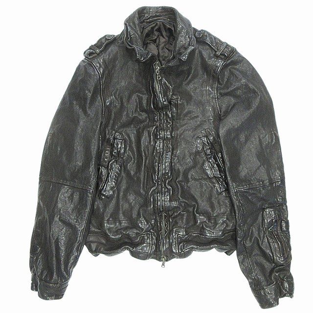 美品　UNITEDTOKYO ラムレザー ライダースジャケット 中古・古着通販】UNITED TOKYO (ユナイテッドトーキョー) ラムレザー