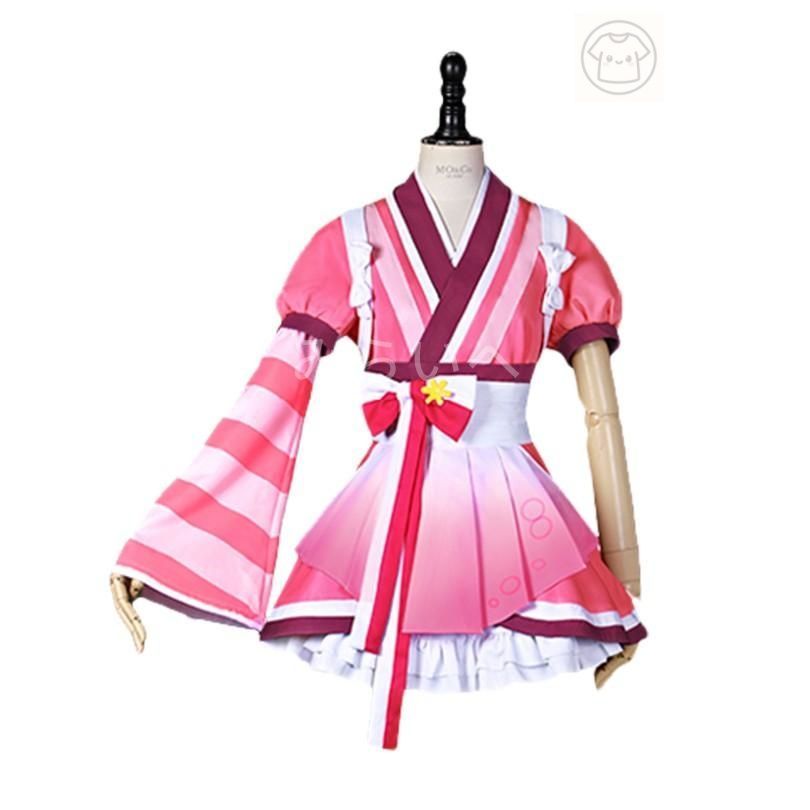 Love Live Sunshine Aqours ラブライブ サンシャイン アクア 黒澤ルビィ くろさわるびぃ 風 コスプレ衣装 cosplay 仮装 二次会 イベント パ