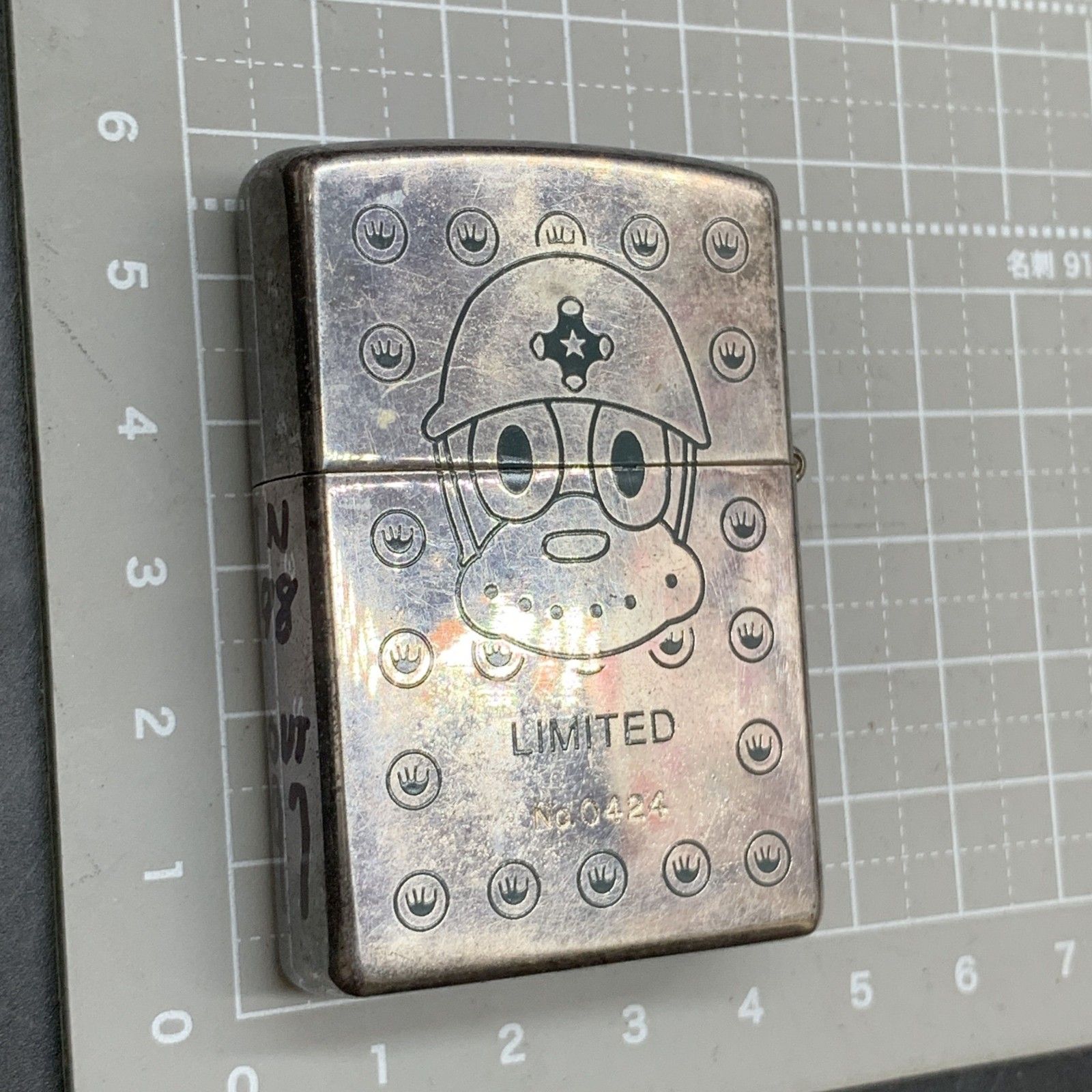 P387 のらくろ NORAKURO ジッポー J ZIPPO XIII ジッポーライター