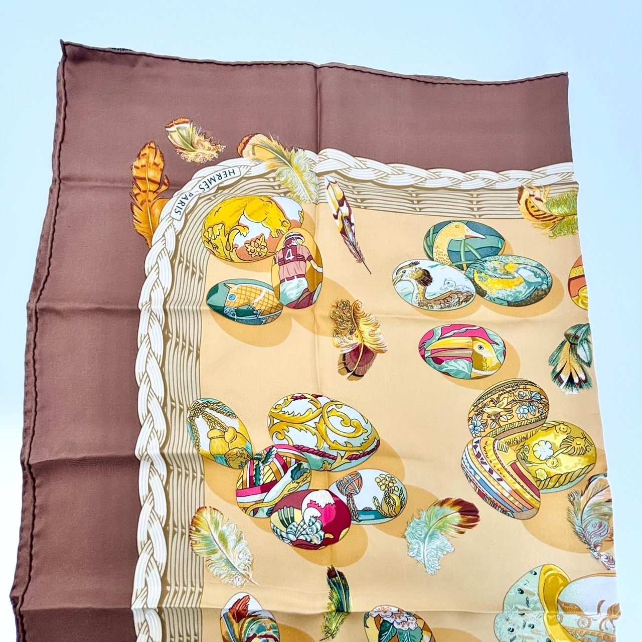 エルメス HERMES カレ 90 COUVEE D HERMES エルメスの卵