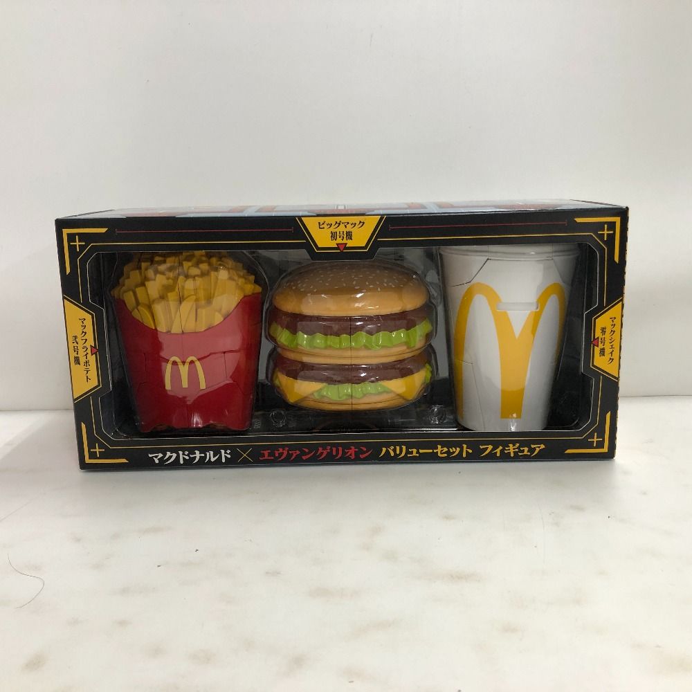 新品未開封品 マクドナルド エヴァンゲリオン バリューセット