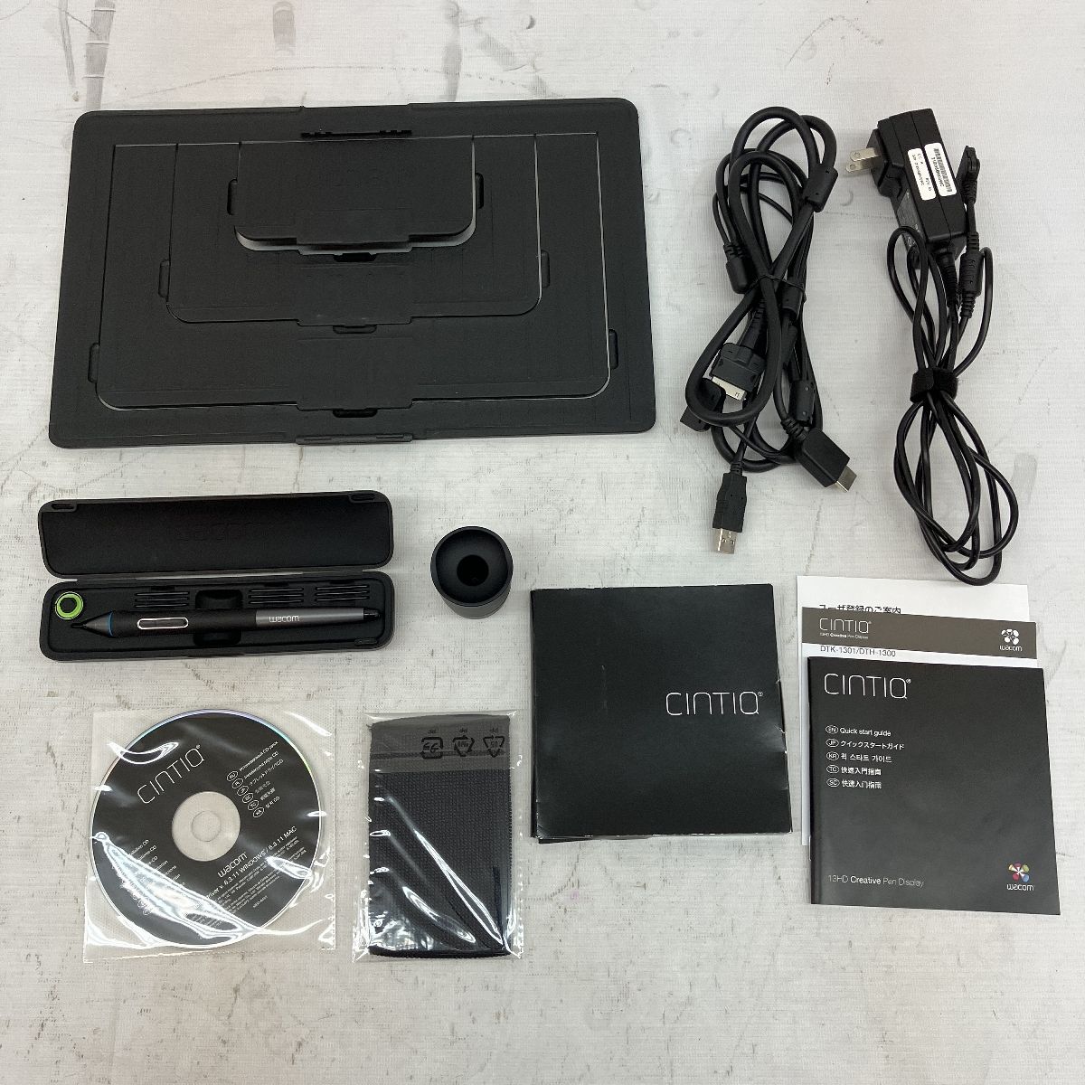Cintiq 13HD DTK-1300 ペン、コード付属