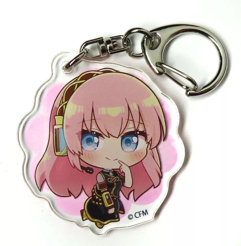 ボカロ 巡音ルカ 初音ミクシンフォニー2018 アクリルキーホルダー アクキー 中古】キーホルダー 巡音ルカ 「初音ミクシリーズ