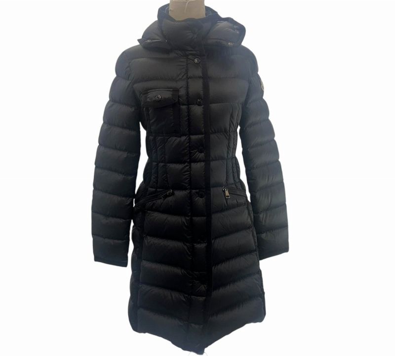 MONCLER モンクレール　 エルミンヌ　ダウンコート　ネイビー モンクレール MONCLER 美品 HERMINE エルミンヌ ダウンコート