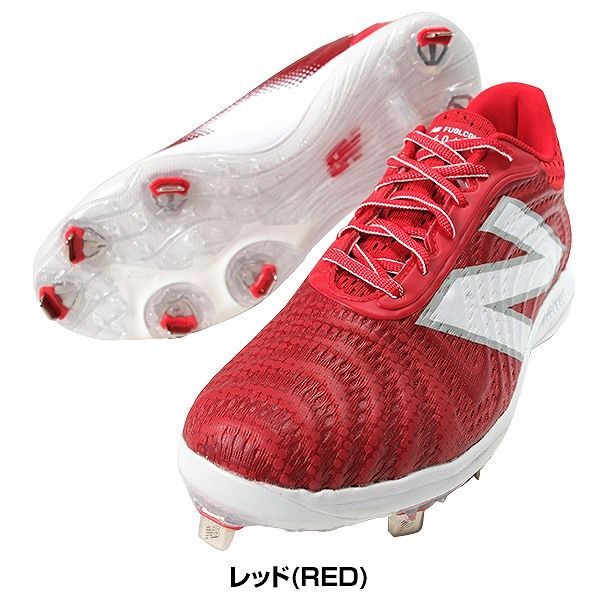 新品未使用】種類2:ブルー(BLUE)/24.5cm 野球 スパイク 金具 大人