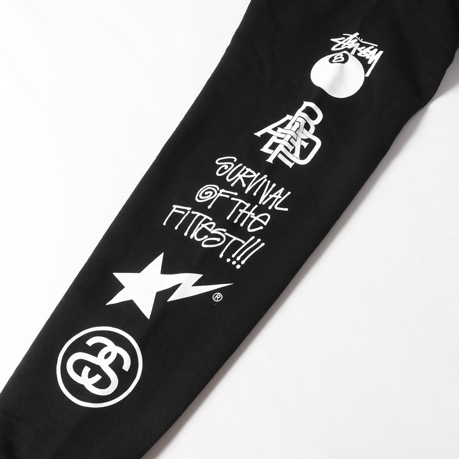 A BATHING APE ア ベイシング エイプ パーカー サイズ:XL STUSSY  
