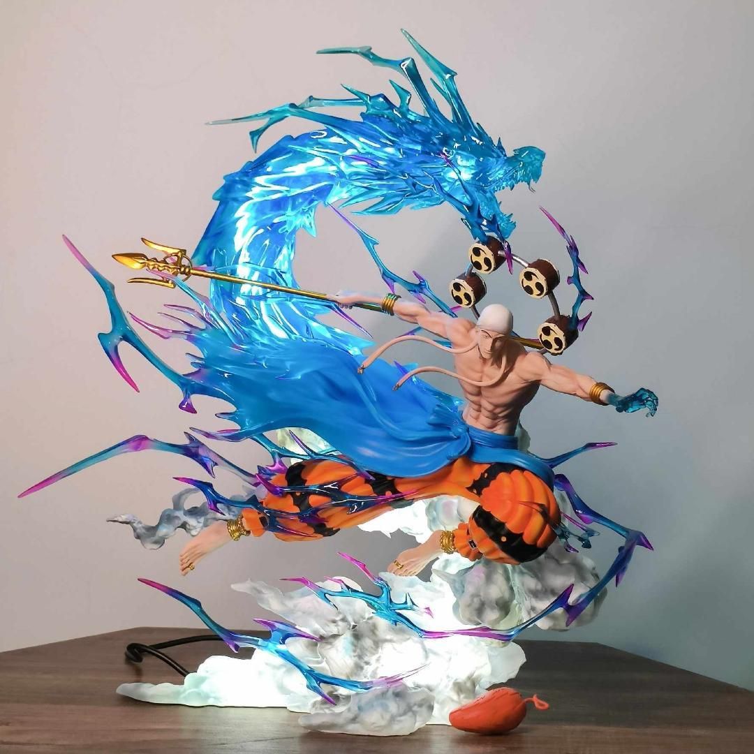 ワンピース 神 エネル ゴッド フィギュア ガレージキット popスケール ワンピース 神 エネル ゴッド フィギュア ガレージキット pop