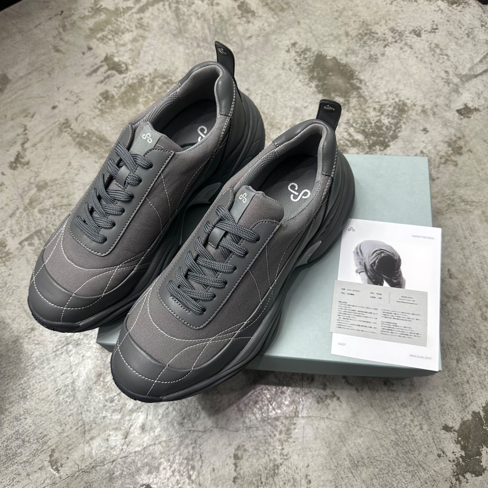 未使用 OAO サンライト SUNLIGHT スニーカー　24 OAO公式ストア】SUNLIGHT Black (サンライト) | レザー