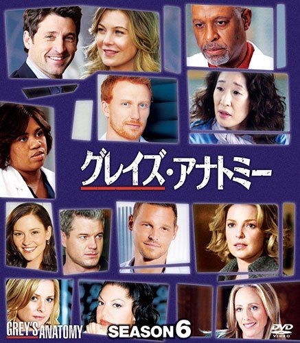 グレイズ・アナトミー シーズン6 コンパクト BOX [DVD] グレイズ