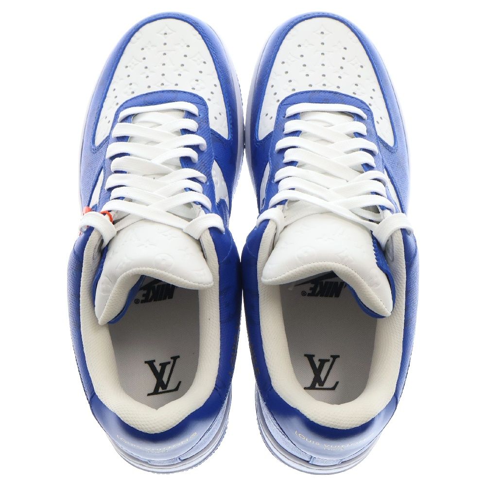 Louis Vuitton ルイヴィトン　スニーカー ホワイト/ブルー LOUIS VUITTON - ルイ・ヴィトン LOUIS VUITTON メンズ ブランド