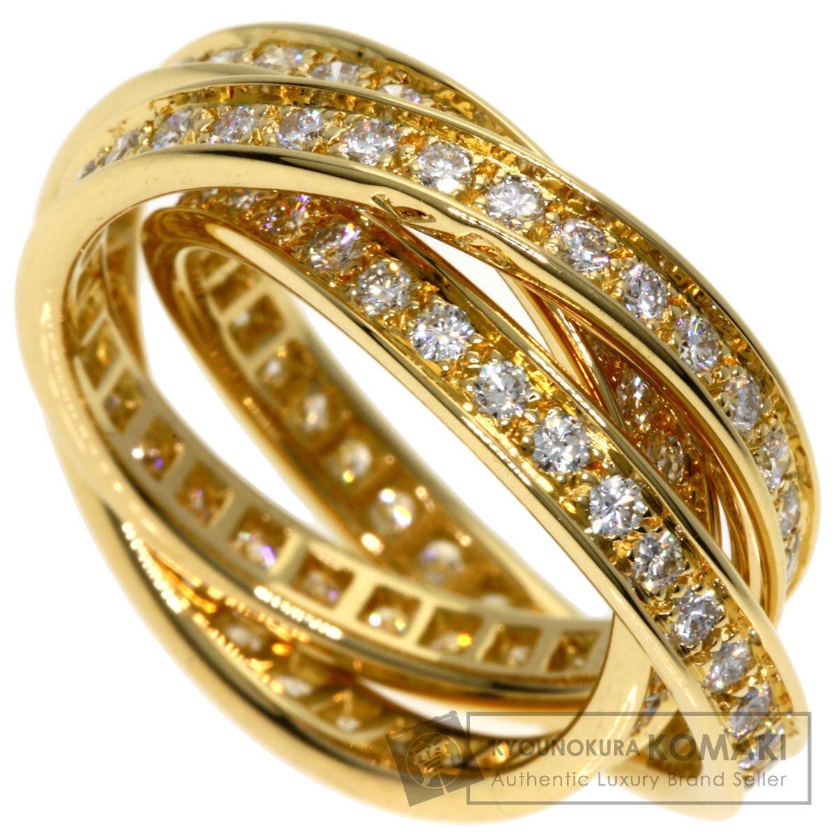 CARTIER カルティエ スリーバングルズ ダイヤモンド #52 リング・指輪
