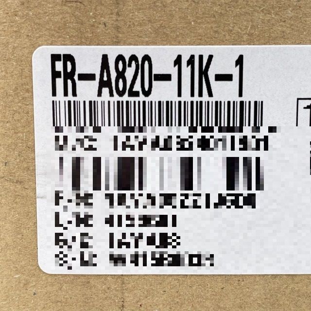 FR-A820-11K-1 インバータ 2024年1月製 三菱電機 【未開封
