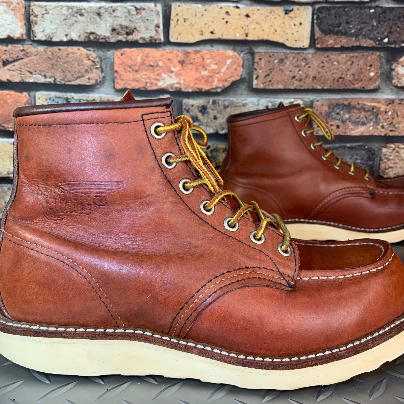 ☆REDWING 8131 モックトゥワークブーツ 欧米モデル 2005年製 US7.5D