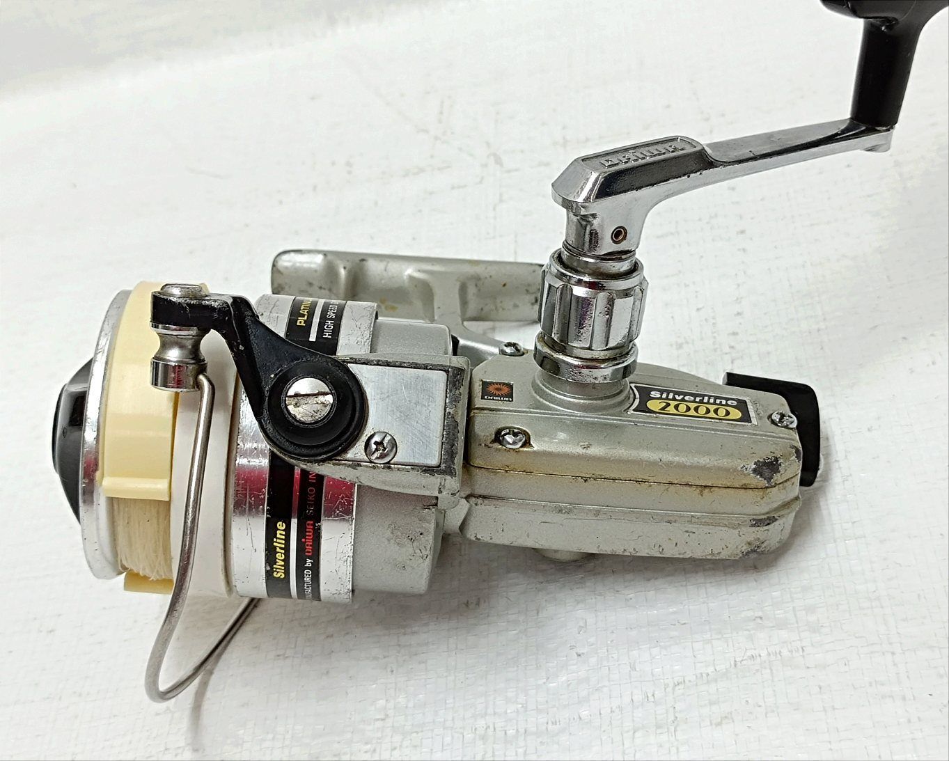 CHAMPION 60S 落とし込みリール 超希少 オールドリール ヴィンテージ 希少ヴィンテージスピニングリール、OLD DAIWA ACE No.970-R
