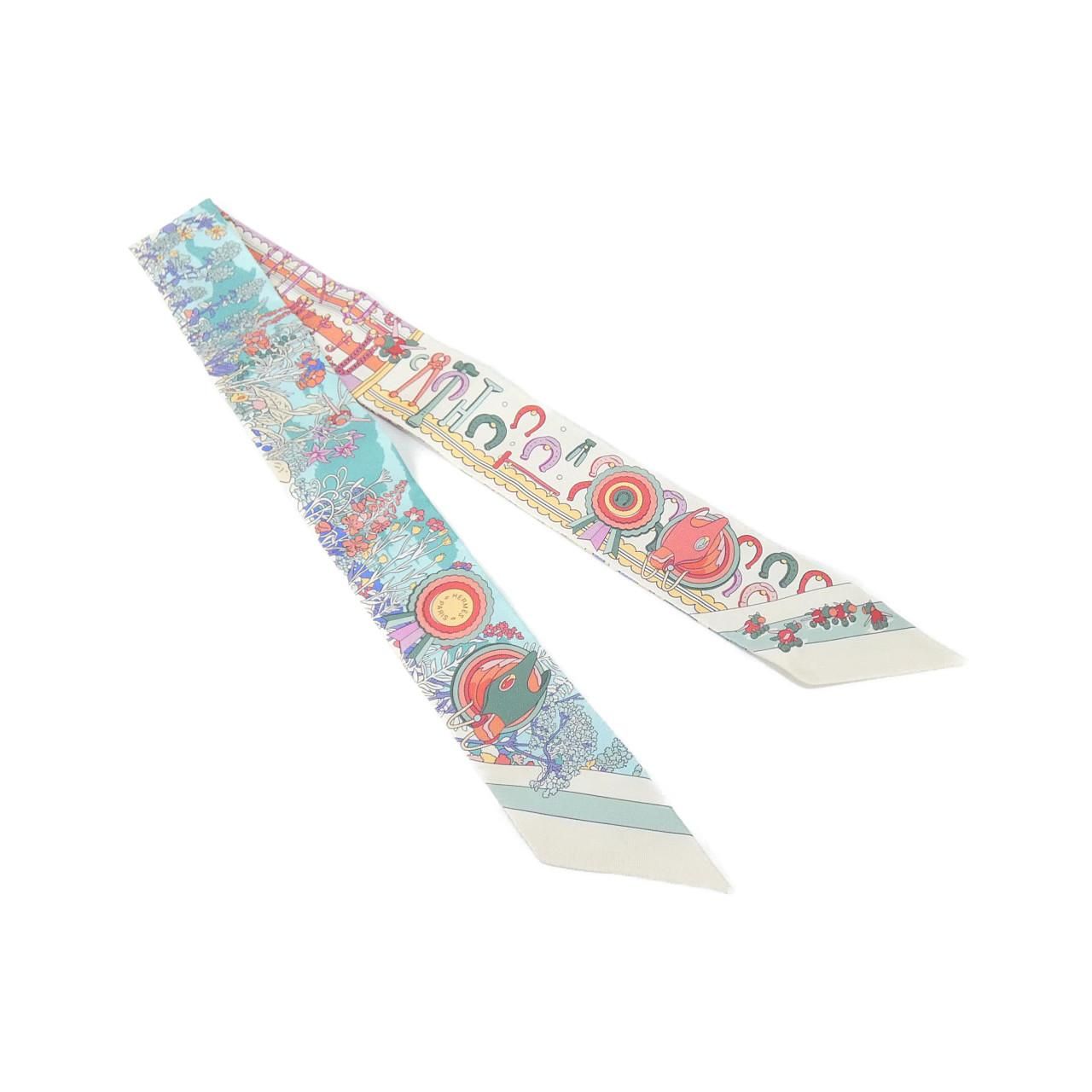 エルメス PONY PIT STOP ツイリー 064207S スカーフ